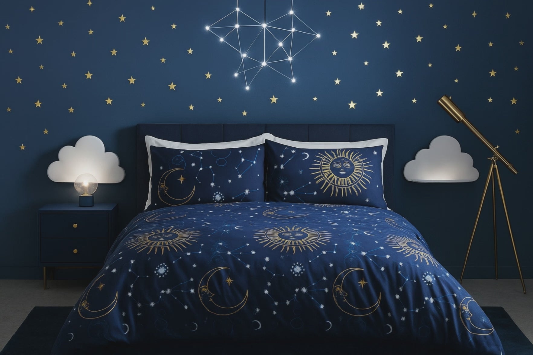 Celestial Duvet Cover Bedding Set