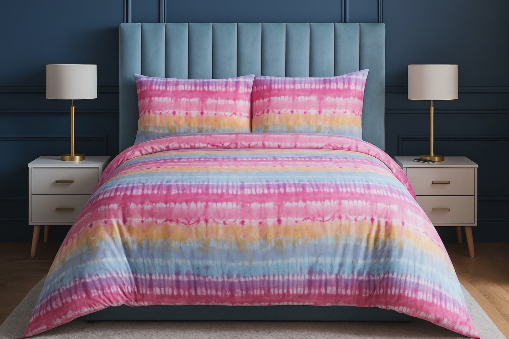 Tie Dye Duvet Cover Bedding Set