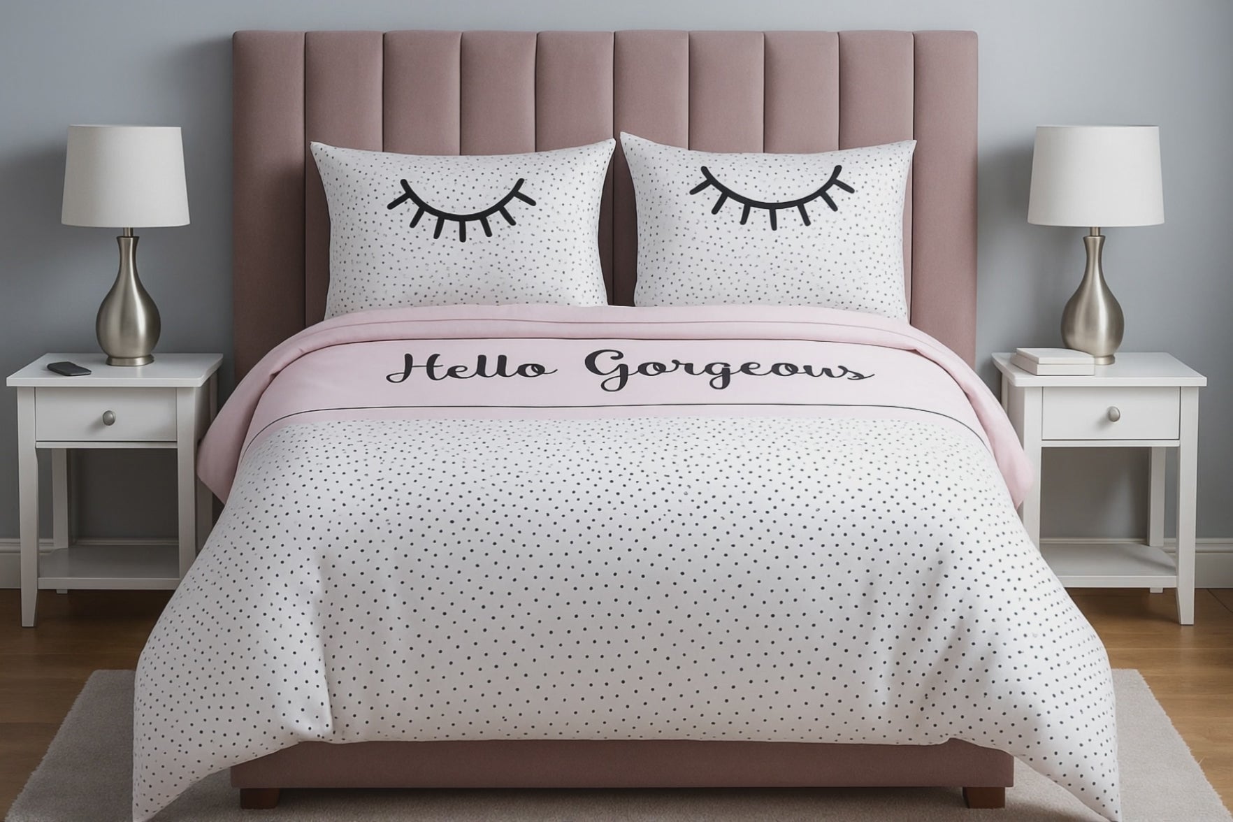 Hello Gorgeous Duvet Cover Bedding Set