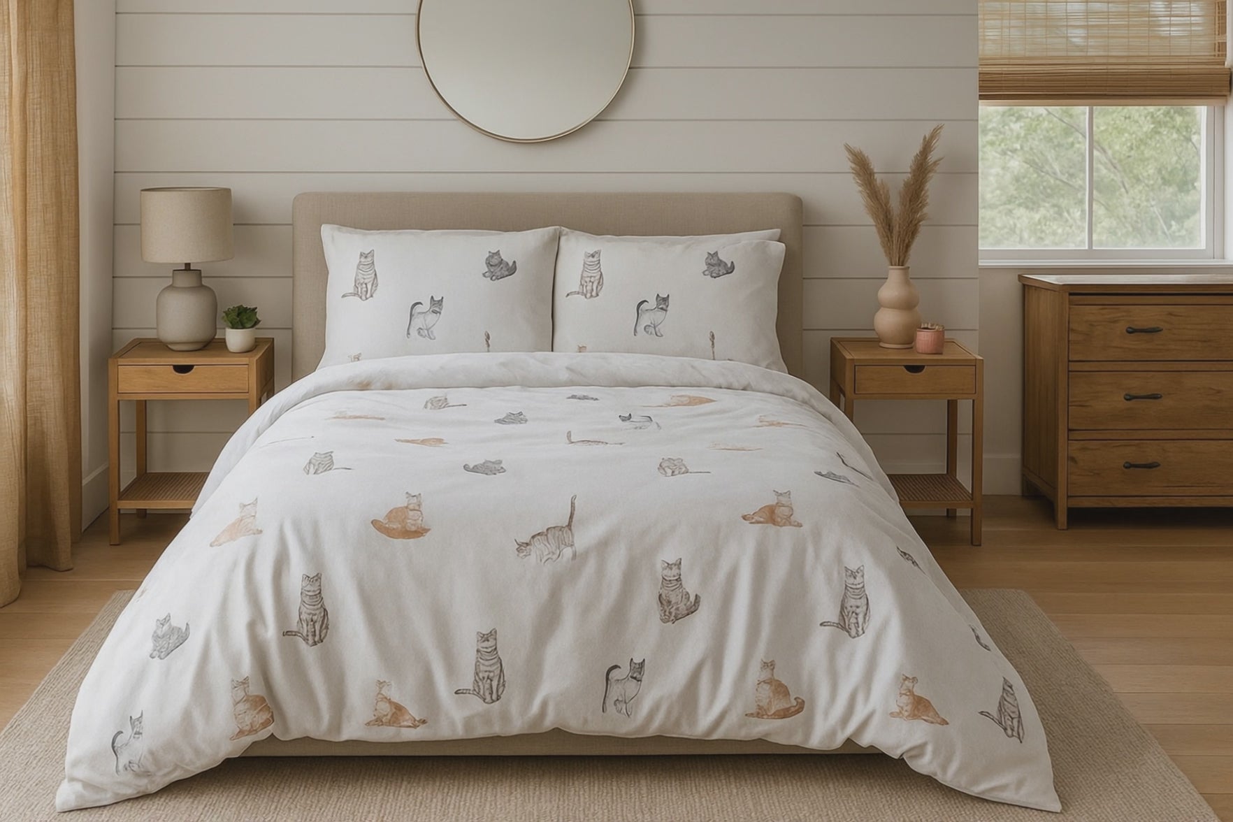 Purrrfect Duvet Cover Bedding Set
