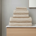 Safari 500gsm Cotton Towels - Natural Sand