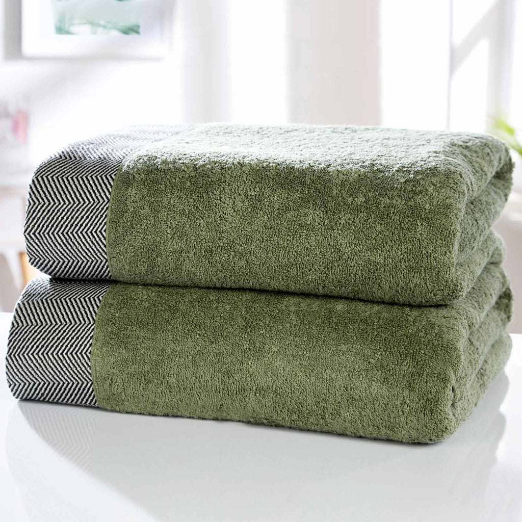 Tidal Bath Sheet 550gsm Towel Pair