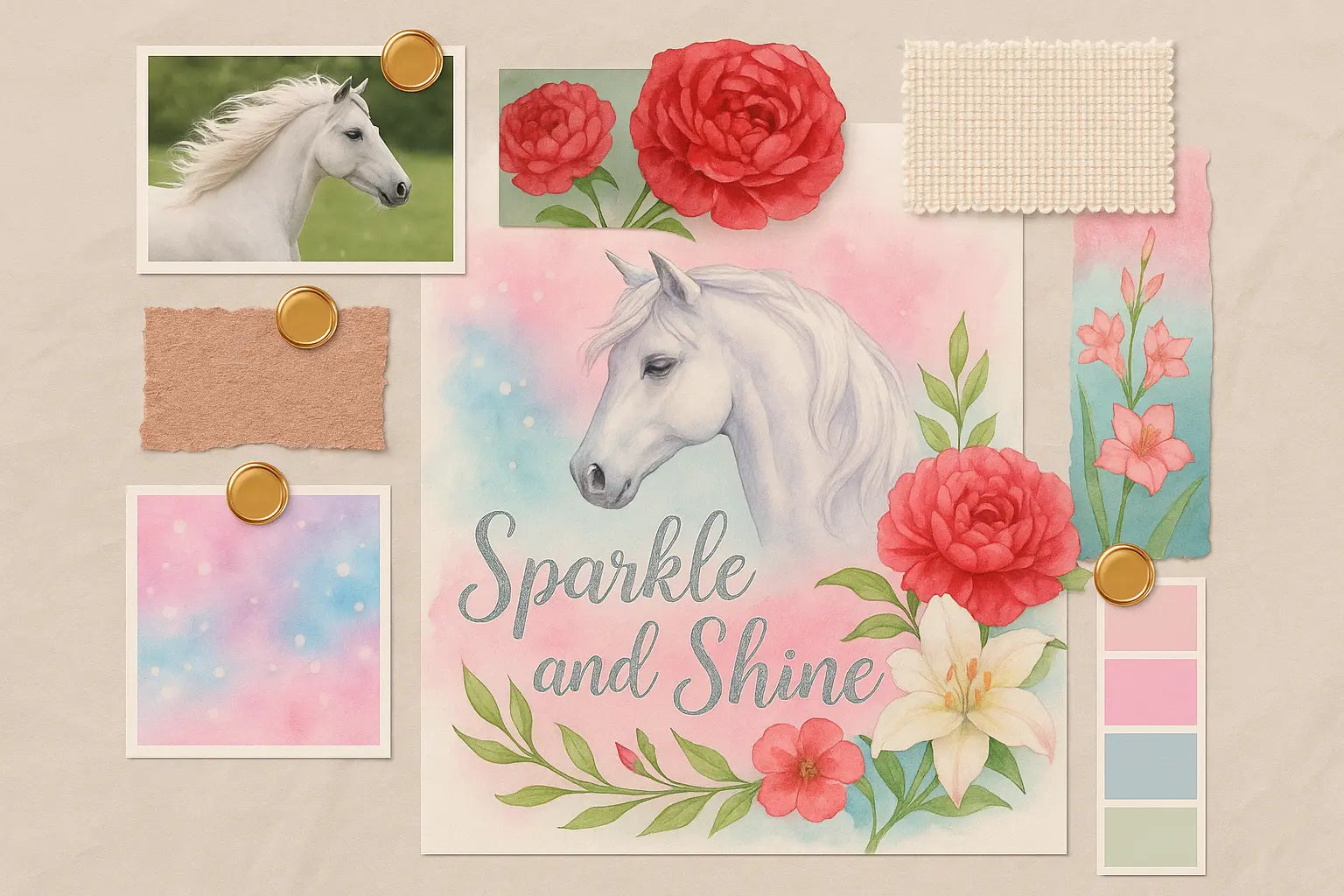 Sparkle & Shine Duvet Cover Bedding Set