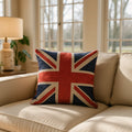 Union Jack Chenille Cushion Cover 18" x 18