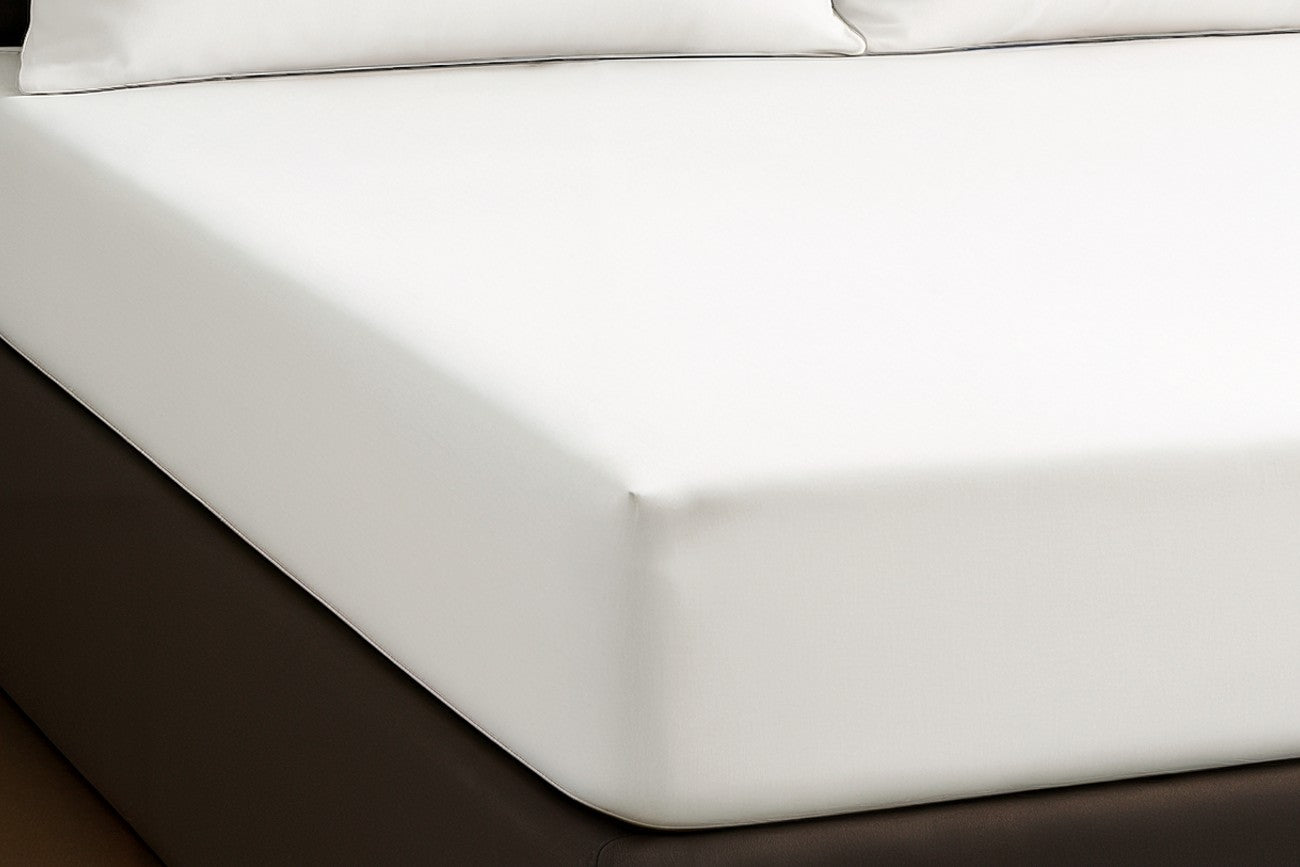 Percale Fitted Sheet 25cm Deep