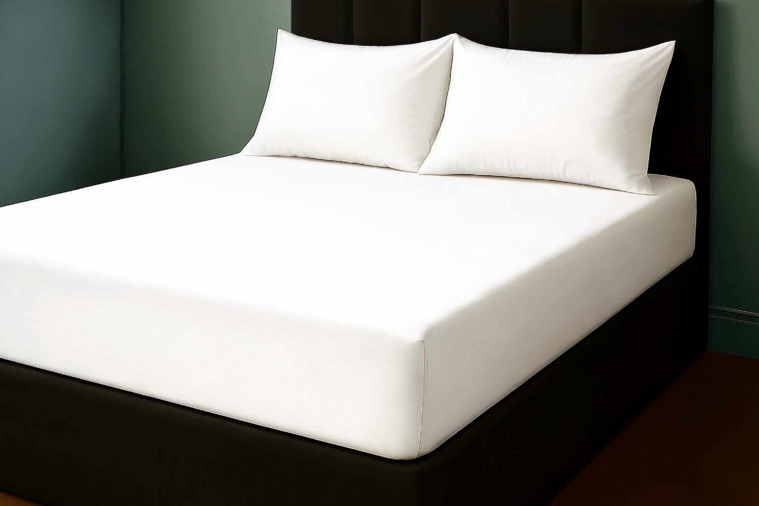 Percale Extra Deep Fitted Sheet 40cm Deep